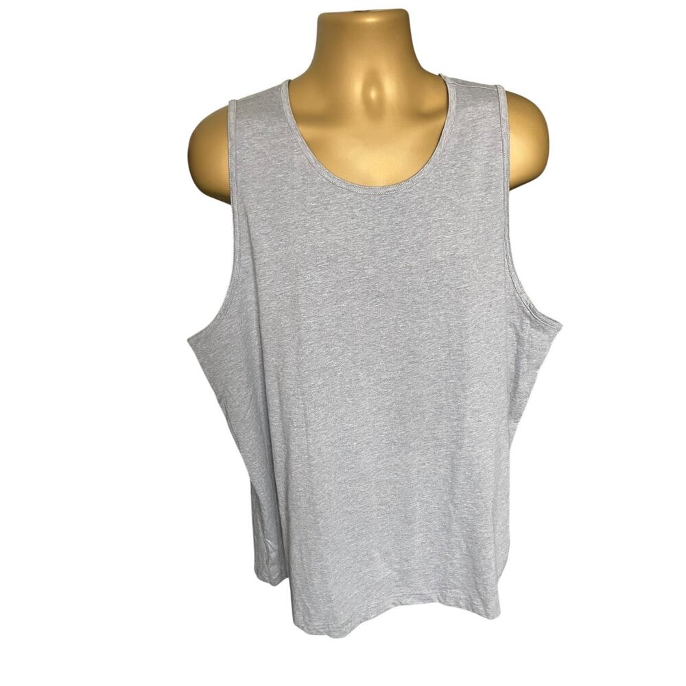 Amazon Essentials Gray Tank Top XL Lightweight Cotton Blend Basic Tee